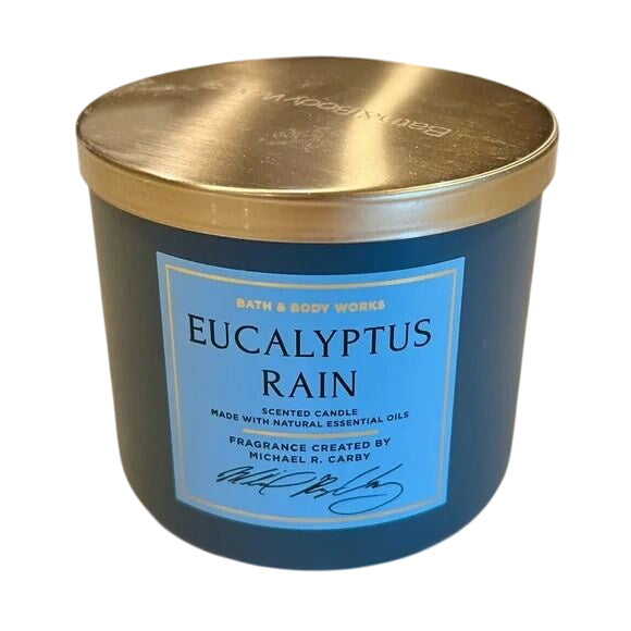 Eucalyptus Rain Scented Candle 3-Wick