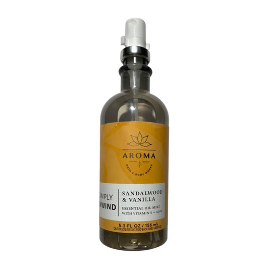 Simply Unwind With Sandalwood & Vanilla Oil Mist (Aroma)