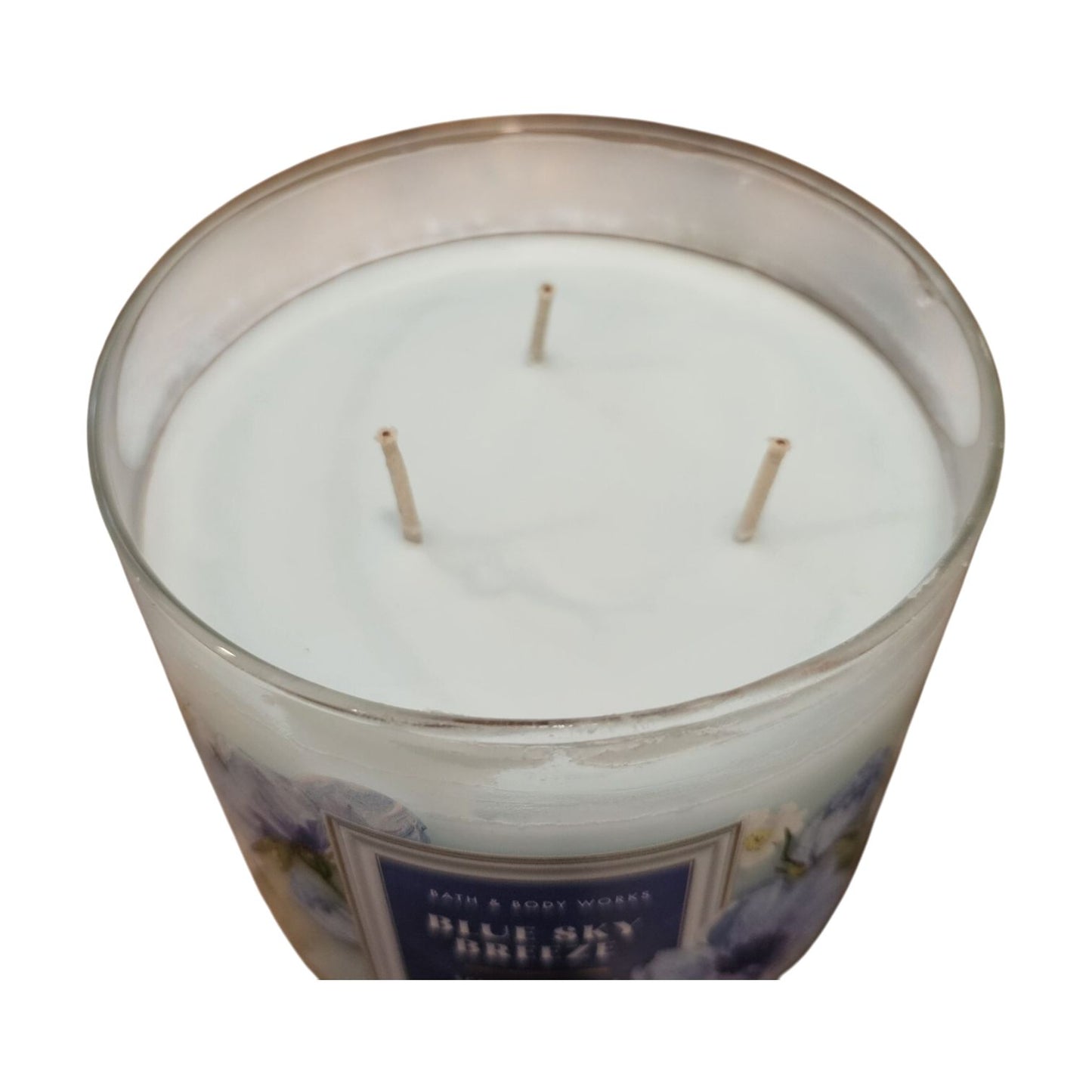 Blue Sky Breeze Scented 3 Wick Candle