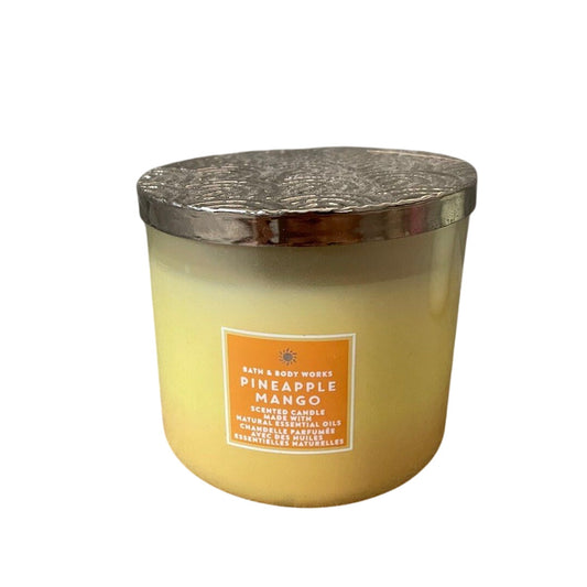Pineapple Mango 3-Wick Scented Candle