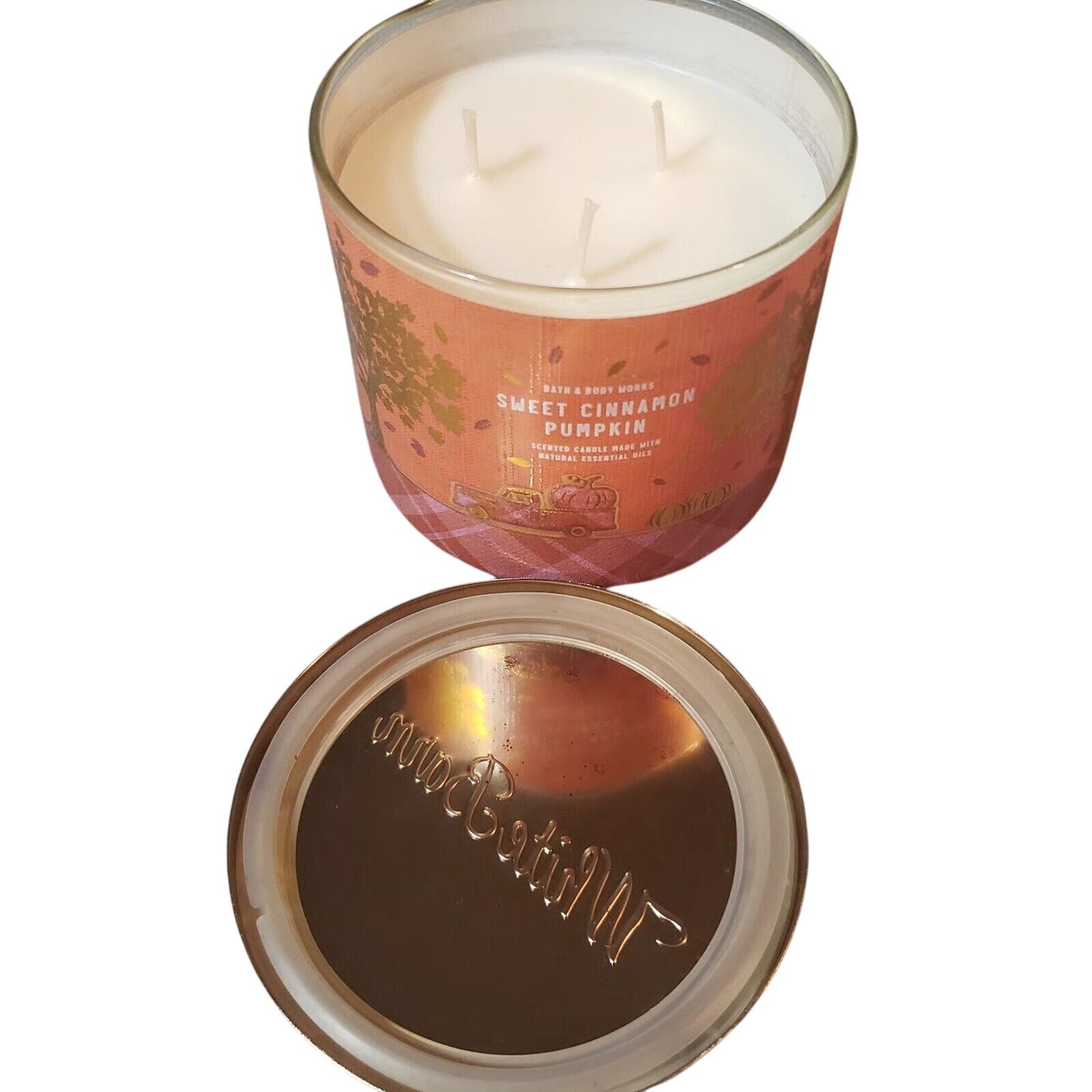 Sweet Cinnamon Pumpkin 3-Wick Scented Candle
