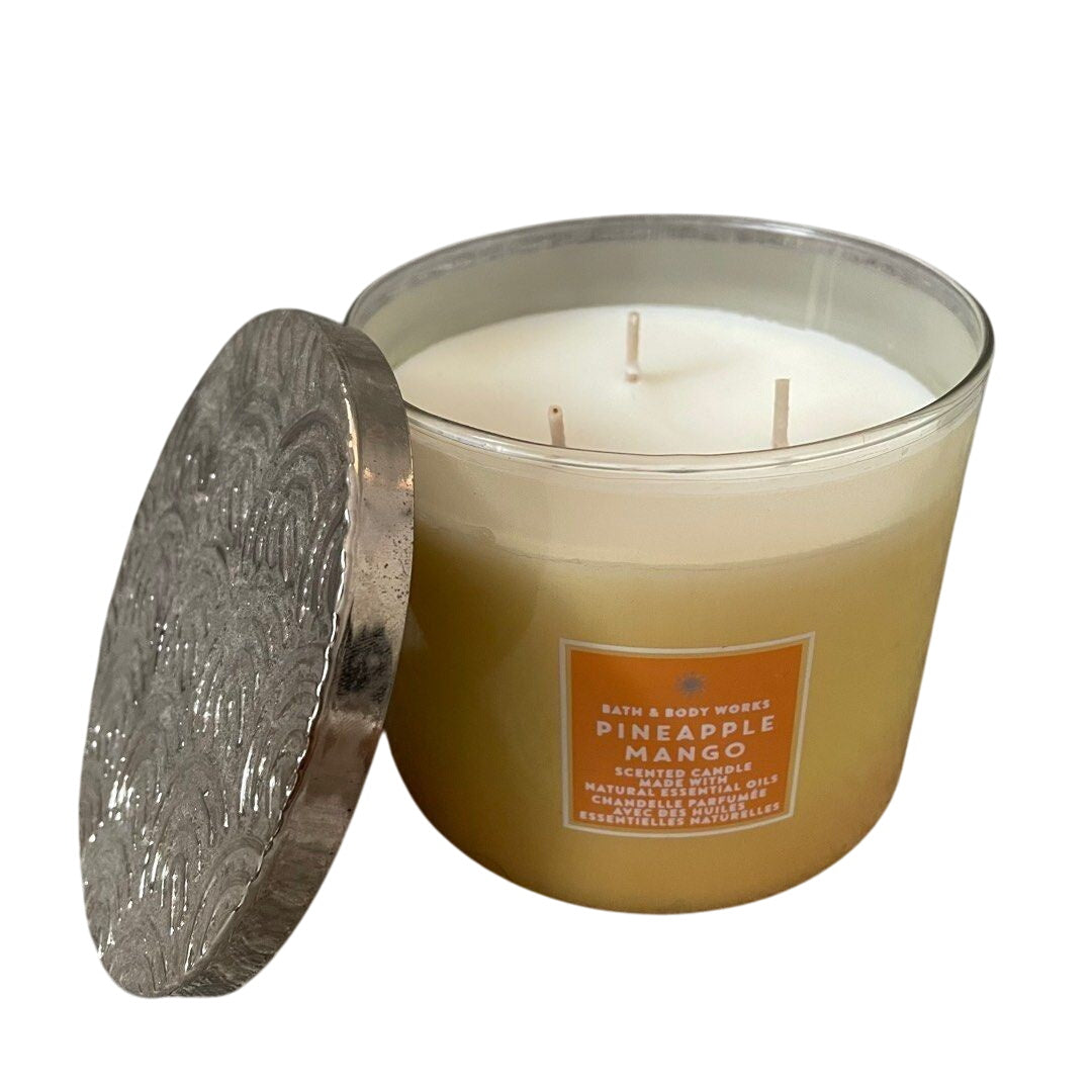 Pineapple Mango 3-Wick Scented Candle
