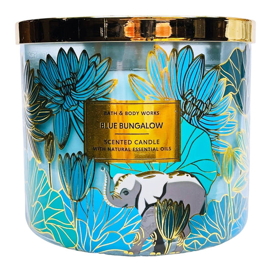 Blue Bungalow 3-Wick Scented Candle