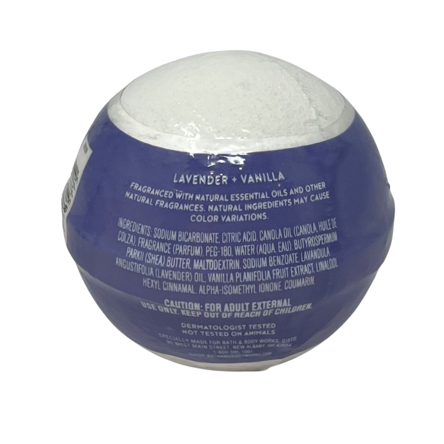 Lavender + Vanilla Bath Fizzy Bomb