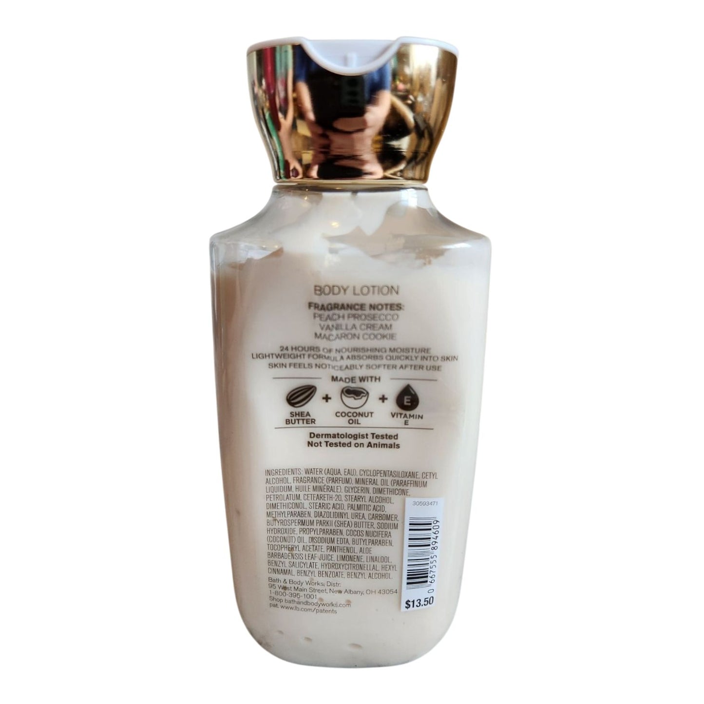 Peach Prosecco Macaron Body Lotion