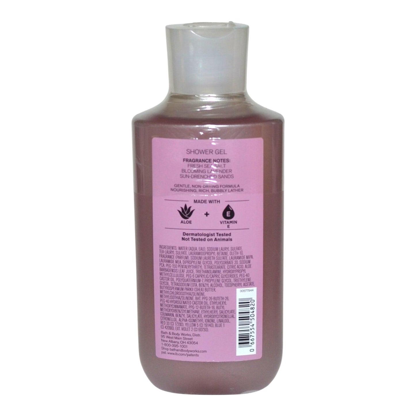 Sea Salt & Lavender Shower Gel