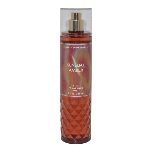 Sensual Amber Fine Fragrance Body Mist Splash Spray