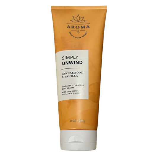 Imply Unwind Sandalwood & Vanilla Ultimate Hydration Body Cream