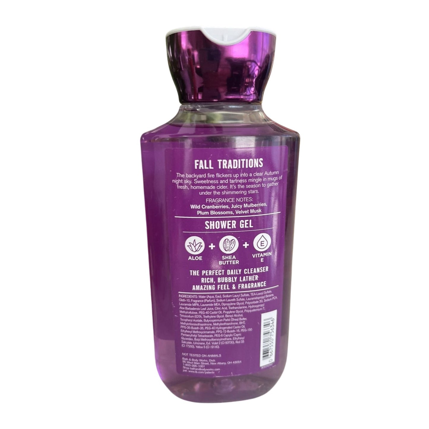 Sugared Cranberry Cider Shower Gel