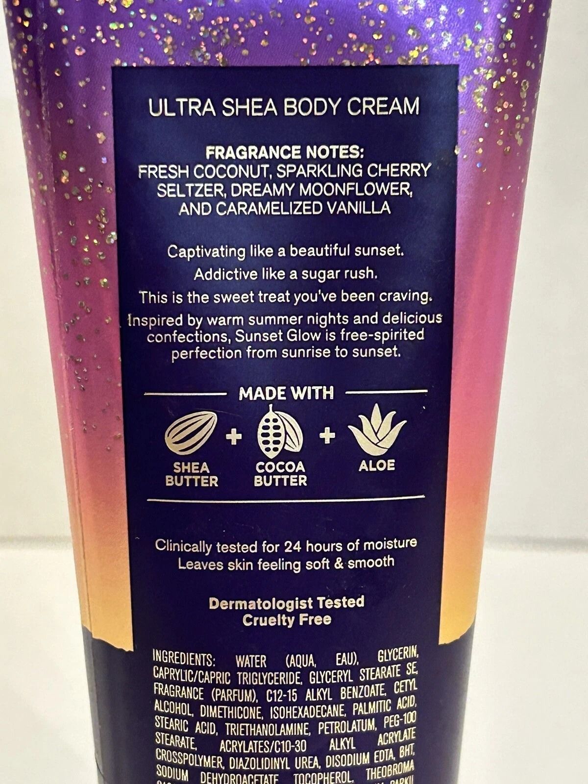 Sunset Glow Ultimate Hydration Body Cream