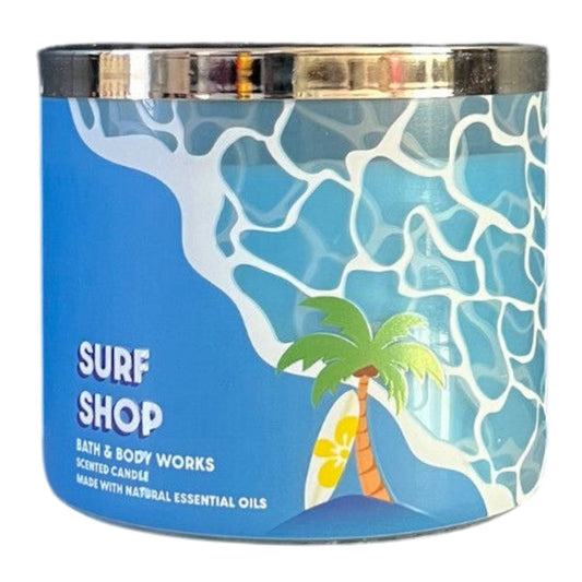 Surf Shop Scented 3-Wick Candle