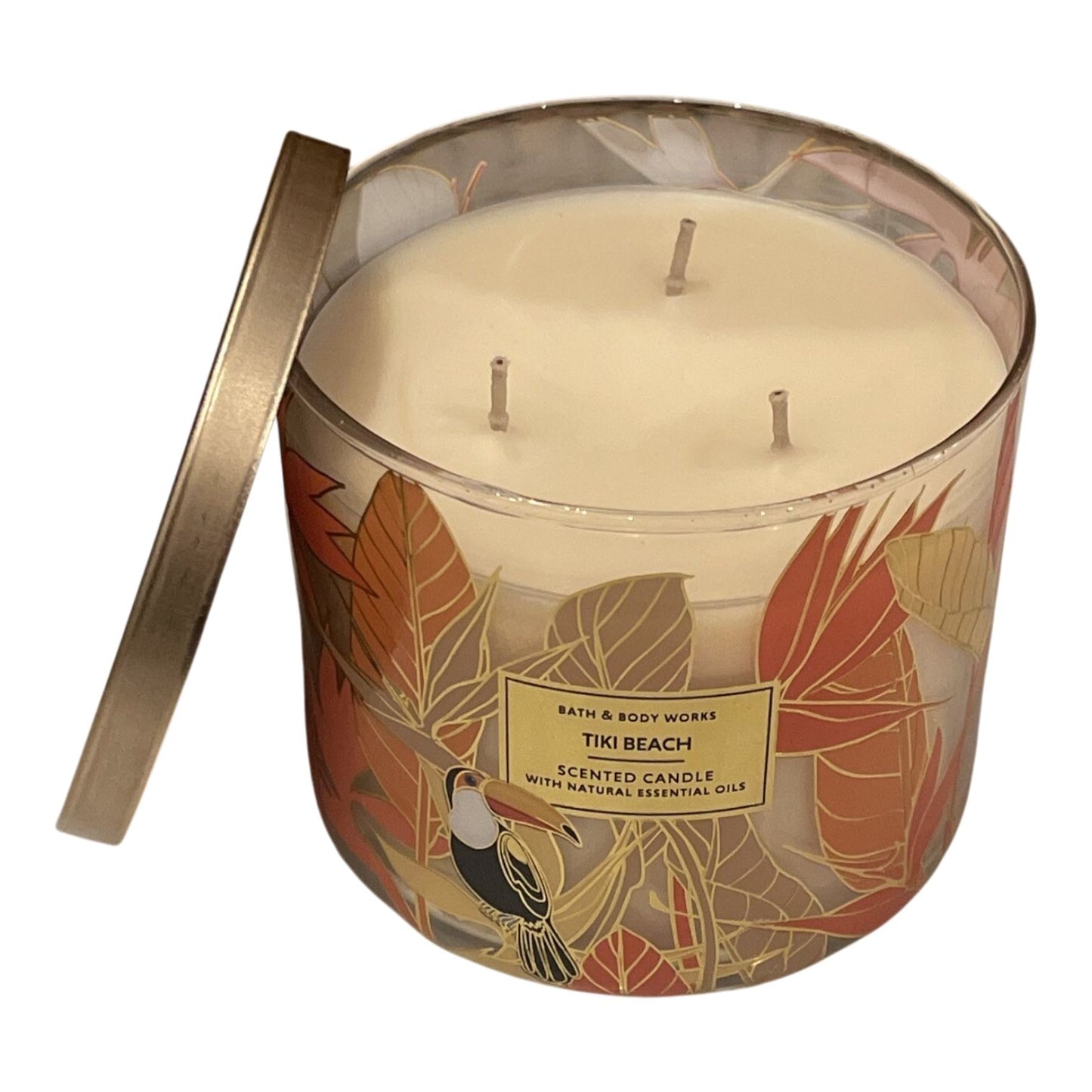 Tiki Beach 3-Wick Scented Wax 3-Wick Candle