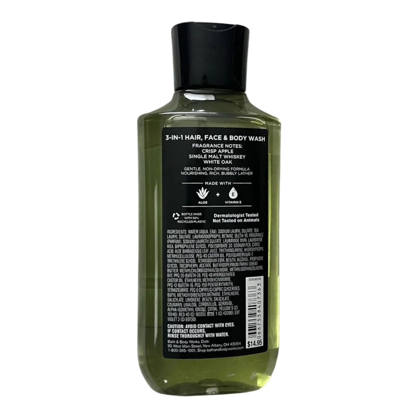 Whiskey Reserve 3-In-1 Hair, Face & Body Wash (Men's Collection)