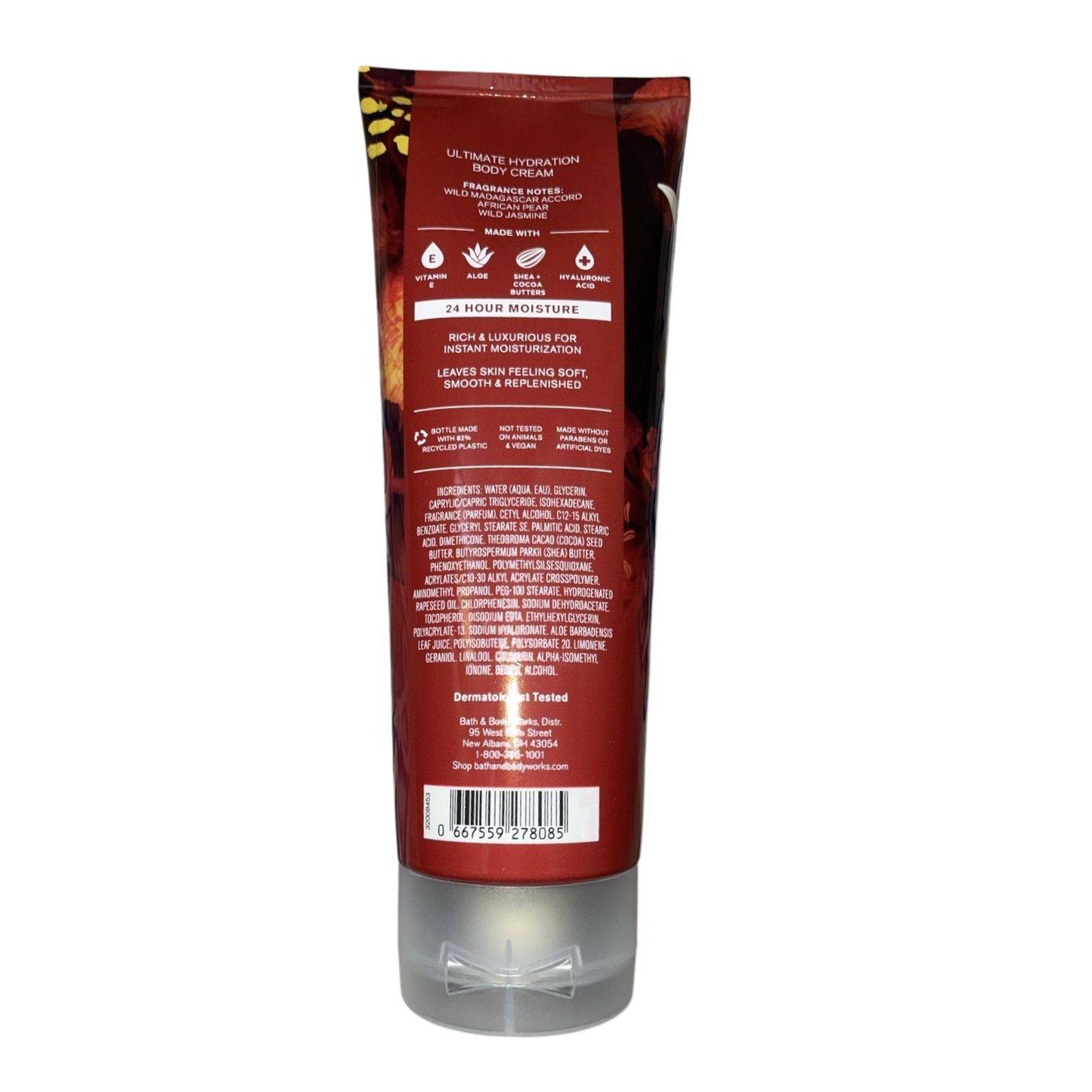 Bath and Body Works WILD MADAGASCAR VANILLA Ultimate Hydration Body Cream (8 OZ / 226 g)