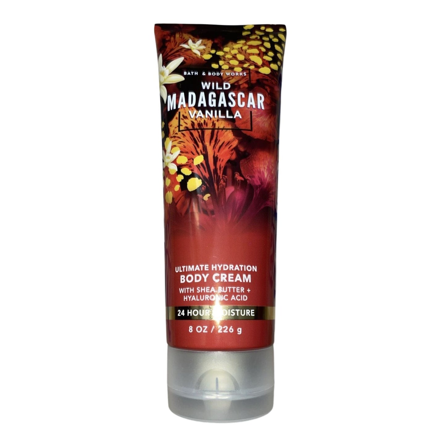 Bath and Body Works WILD MADAGASCAR VANILLA Ultimate Hydration Body Cream (8 OZ / 226 g)